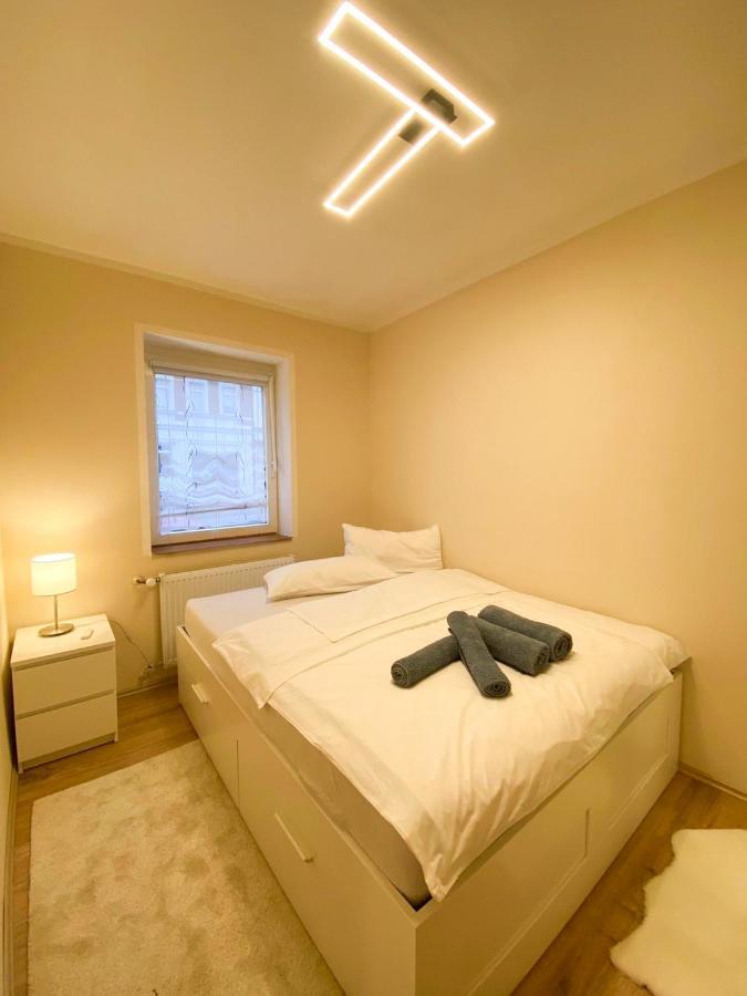 163 Zentrum Nord Apartment Messe,Hbf,A14 Leipzig Eksteriør billede